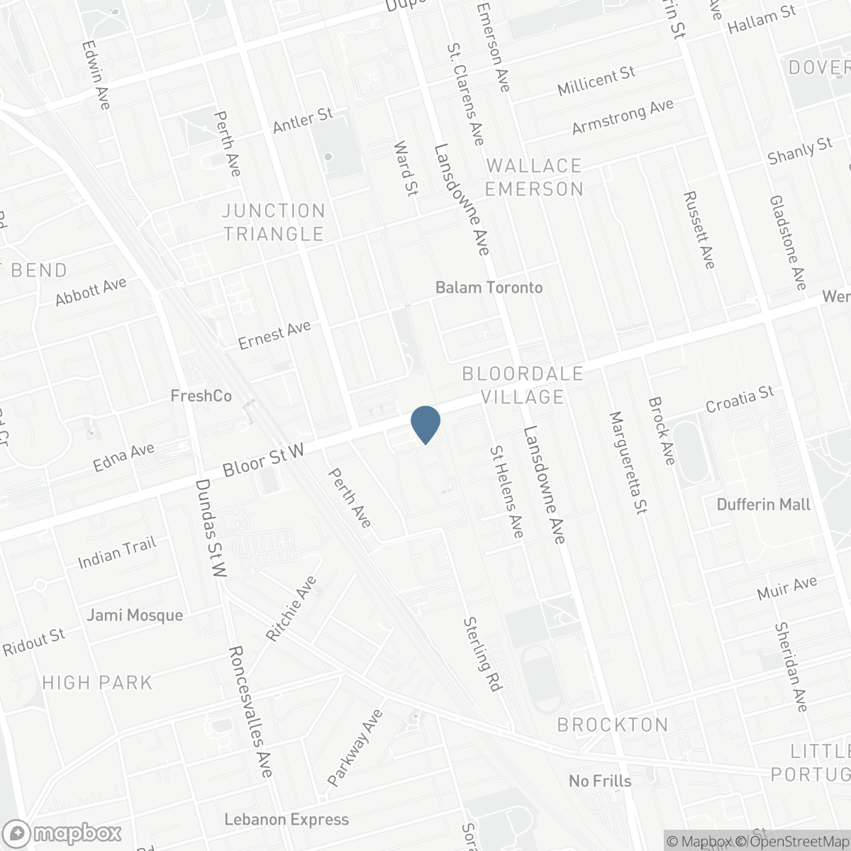 1402 - 1369 BLOOR STREET W, Toronto, Ontario M6P 4J4